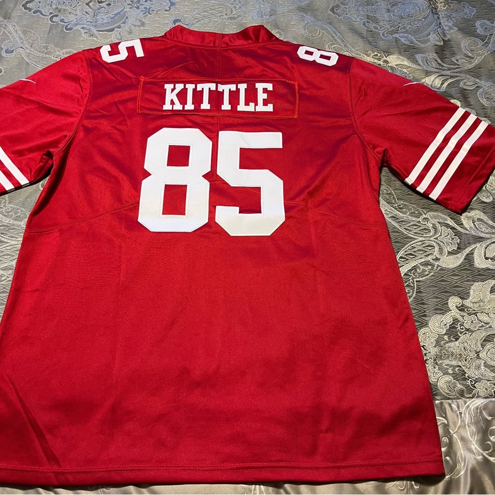 Nike NFL Jersey. San Francisco 49ers number 85 - Picture 4 of 7